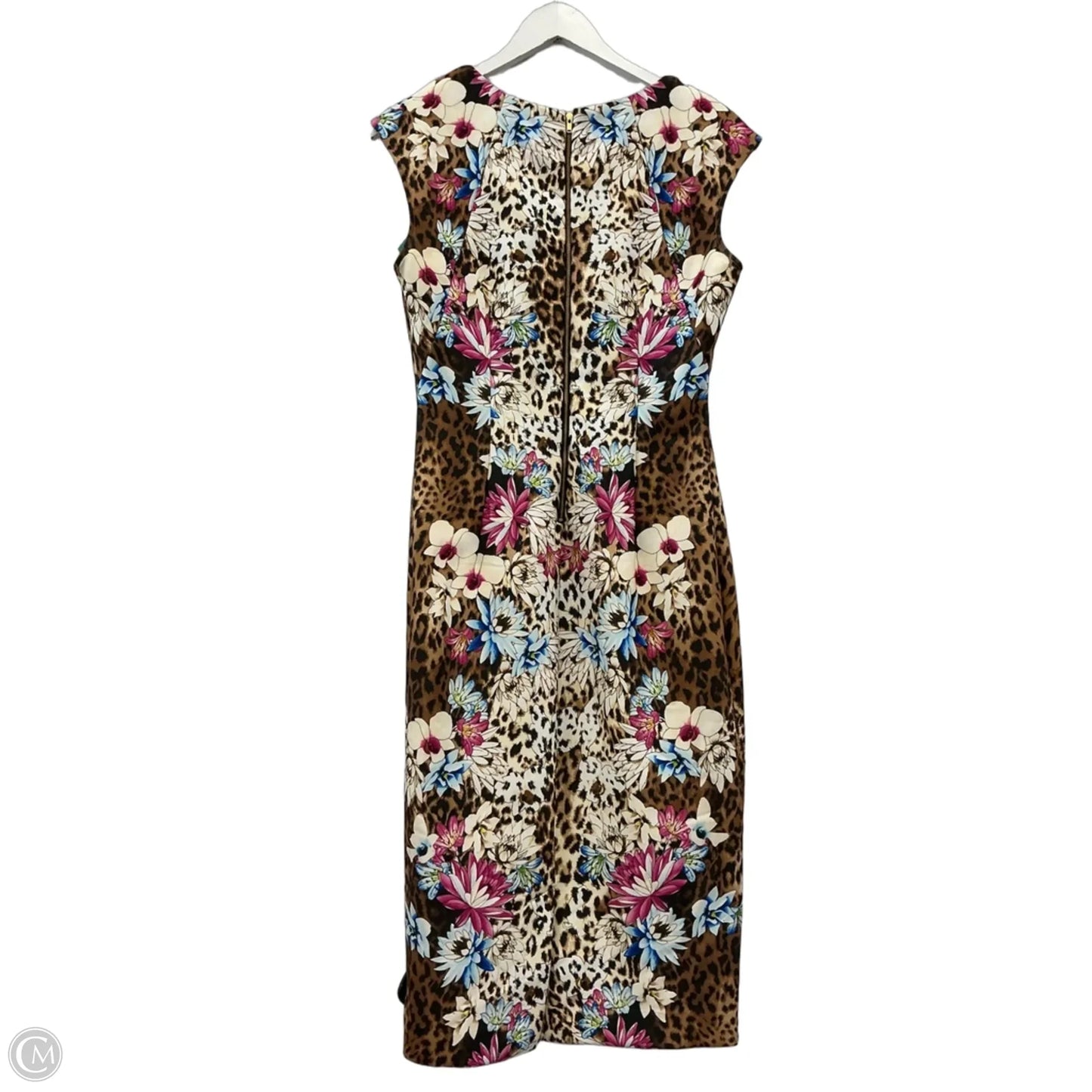 Dress Party Midi By Thalia Sodi In Animal Print, Size: M