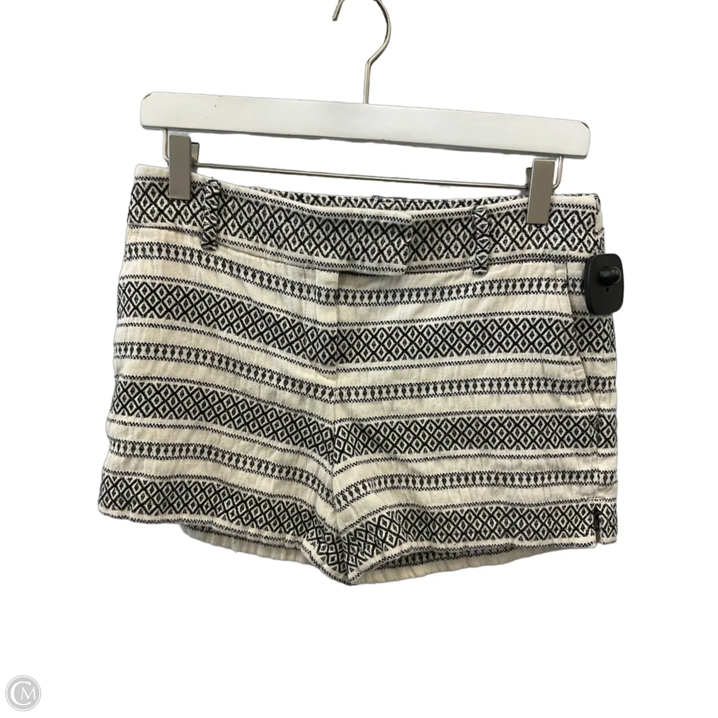 Shorts By Loft In Black & Cream, Size: 0