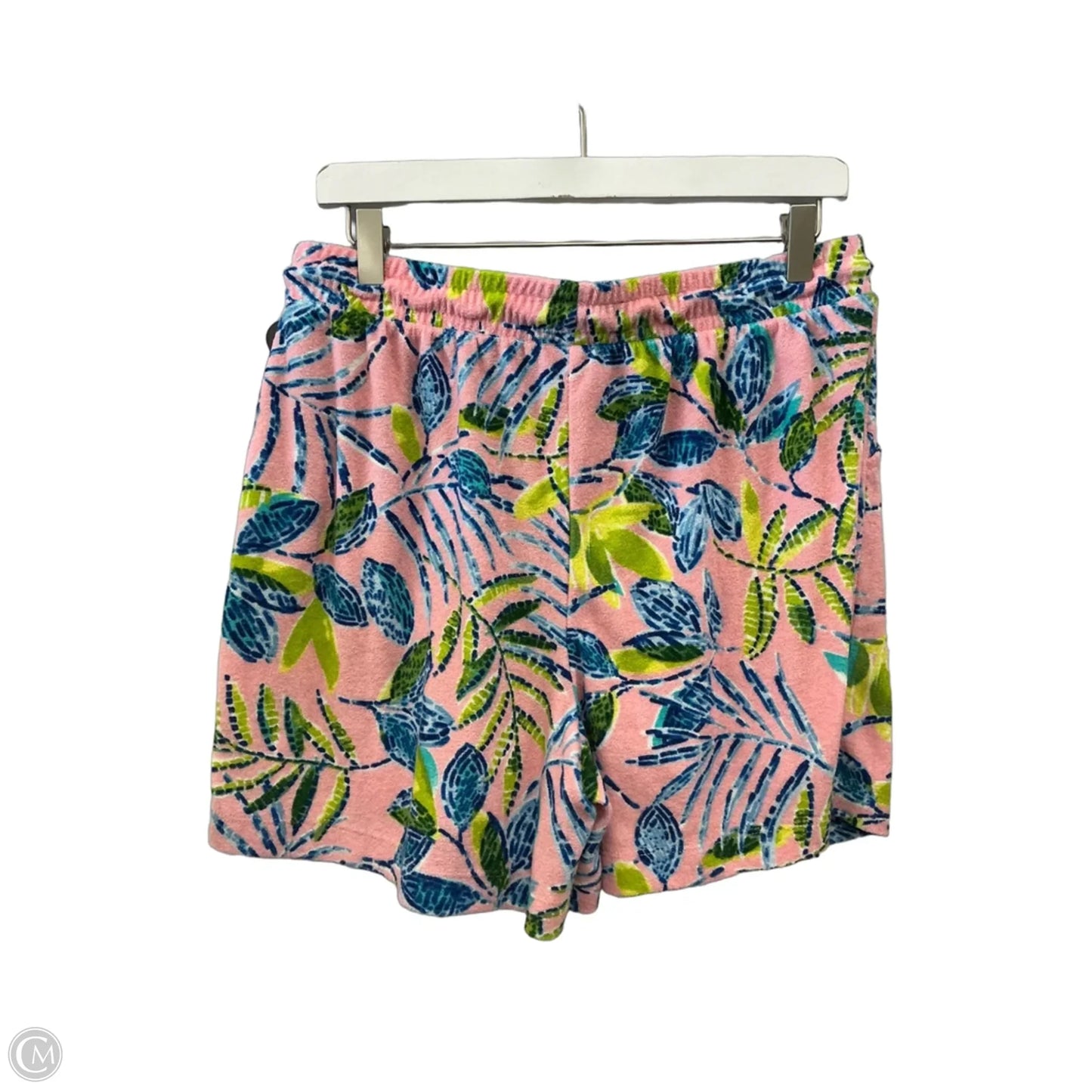 Shorts Set By Cuddl Duds In Blue & Pink, Size: M