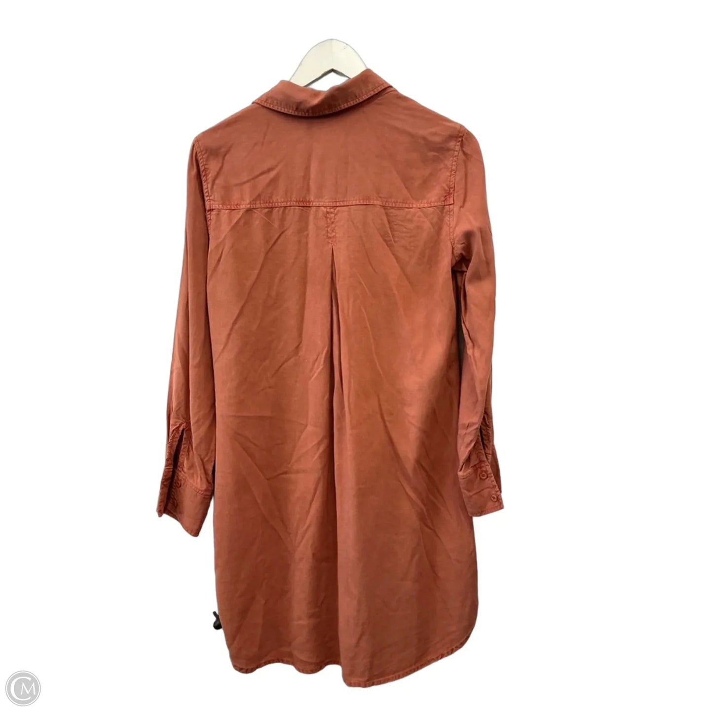 Dress Casual Midi By Cloth & Stone In Orange, Size: S