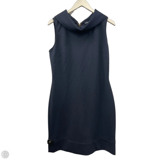 Dress Casual Midi By American Living In Navy, Size: L