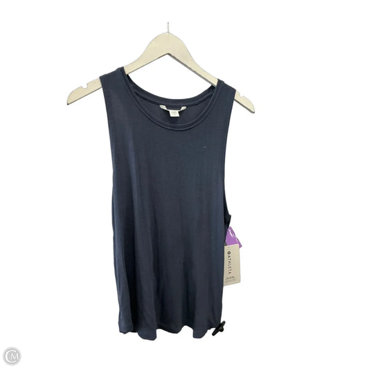 Athletic Top Short Sleeve By Athleta In Grey, Size: S