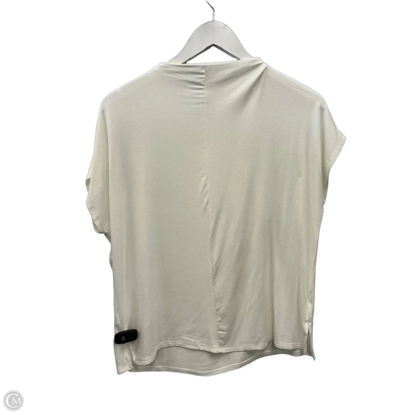 Top Short Sleeve By Tahari In White, Size: M