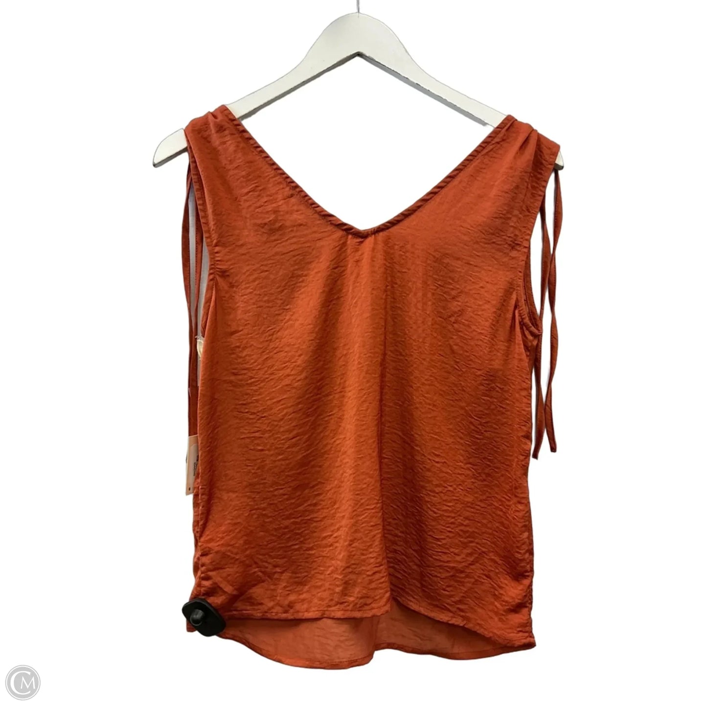 Top Sleeveless By Black Tape In Orange, Size: Xs