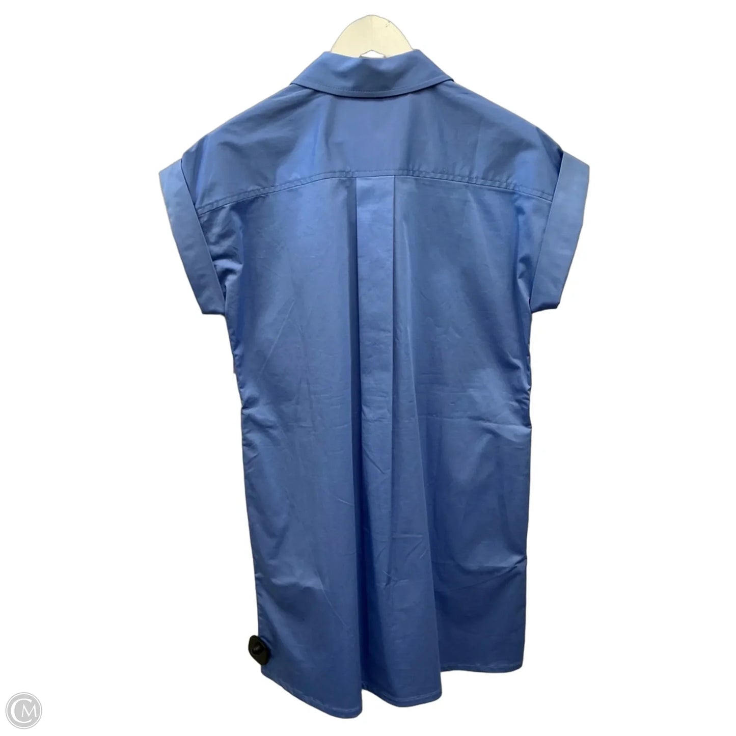Dress Casual Midi By Banana Republic In Blue, Size: S