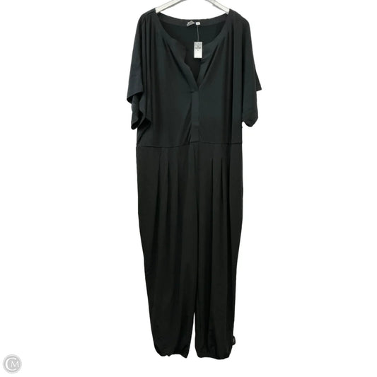 Jumpsuit By Gap In Black, Size: Xxl