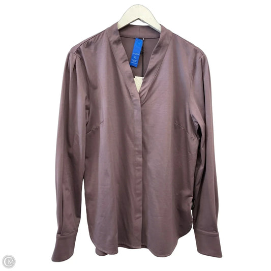 Top Long Sleeve By Clothes Mentor In Purple, Size: Xl