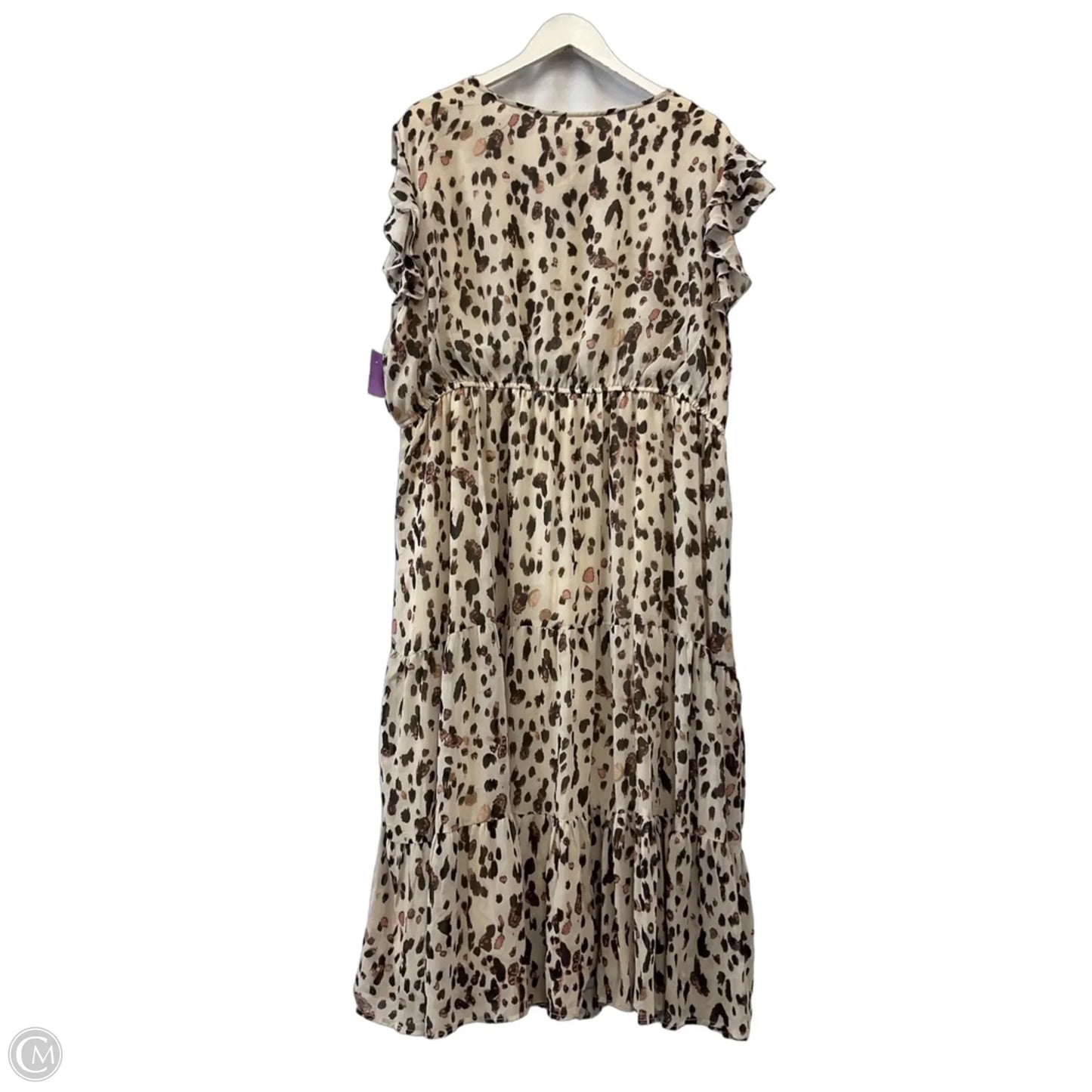 Dress Casual Midi By Hayden La In Animal Print, Size: 2x