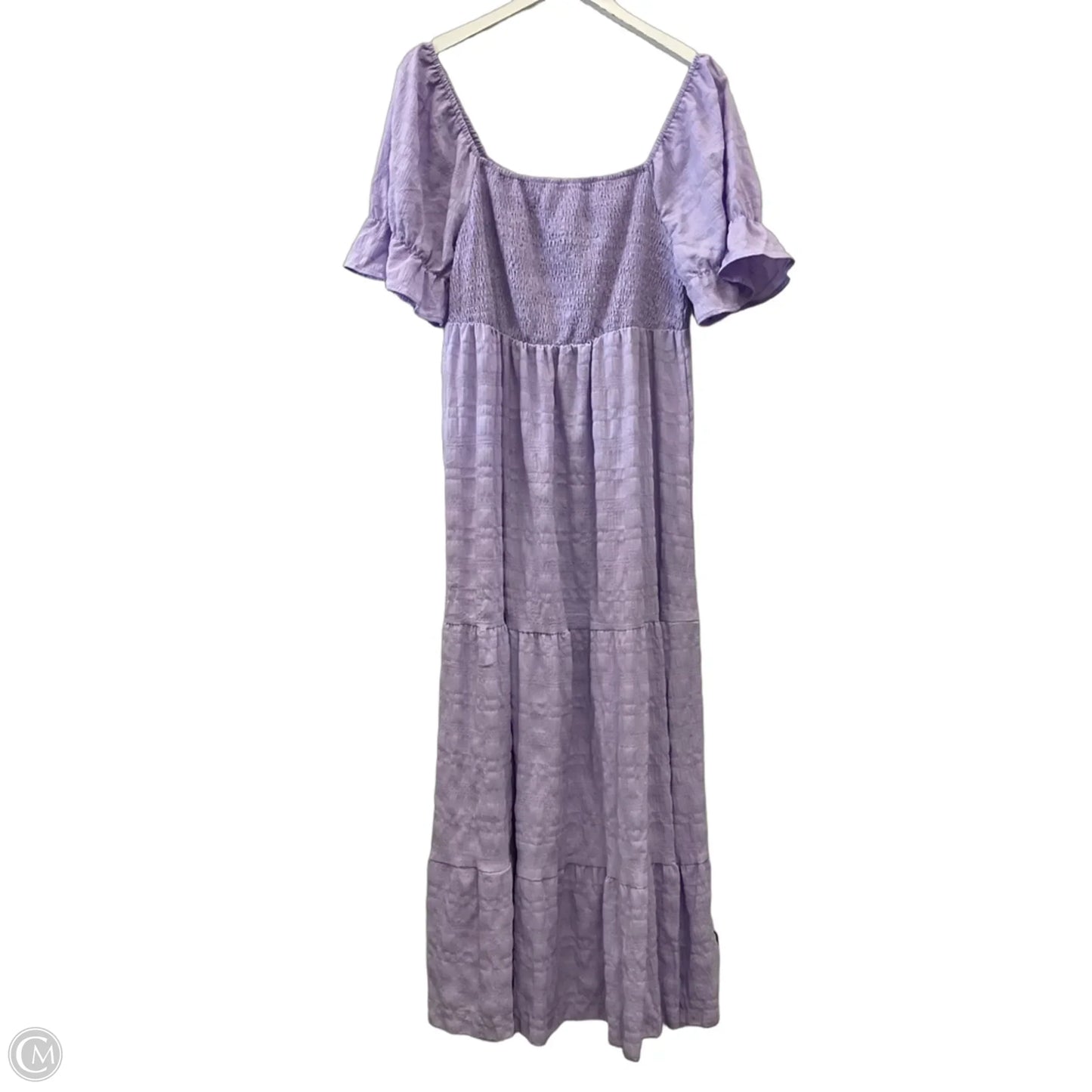 Dress Casual Maxi By Shein In Purple, Size: 1x