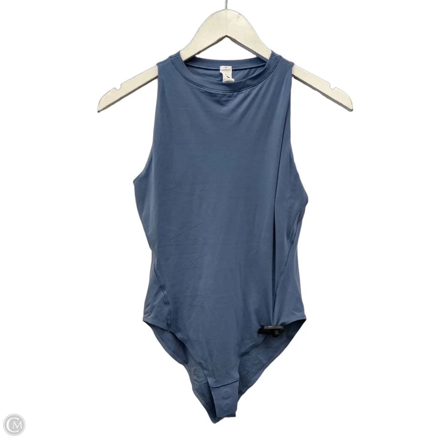 Athletic Top Short Sleeve By Lululemon In Blue, Size: S