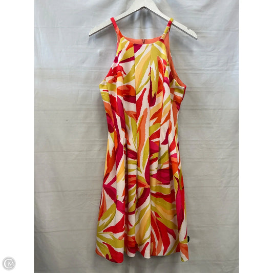 Dress Casual Midi By Vince Camuto In Multi-colored, Size: M