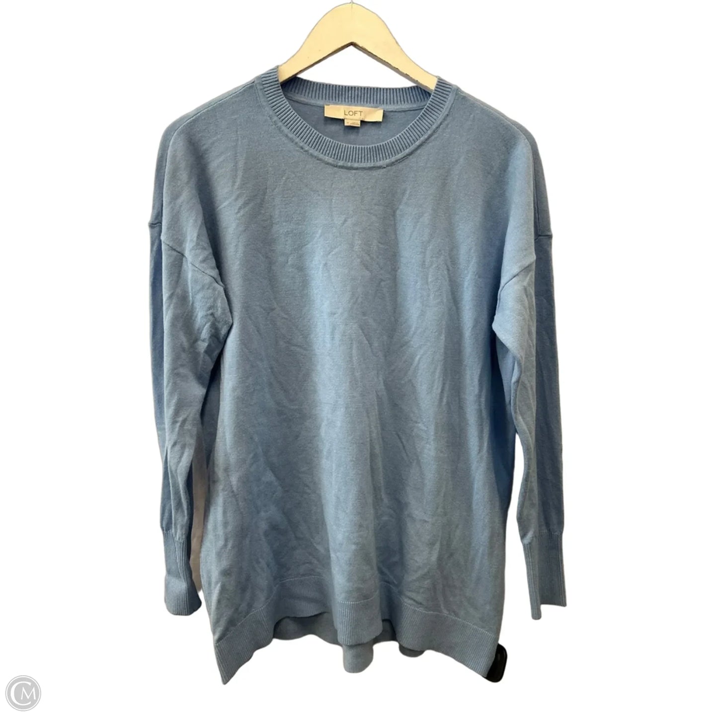 Sweater By Loft In Blue, Size: M