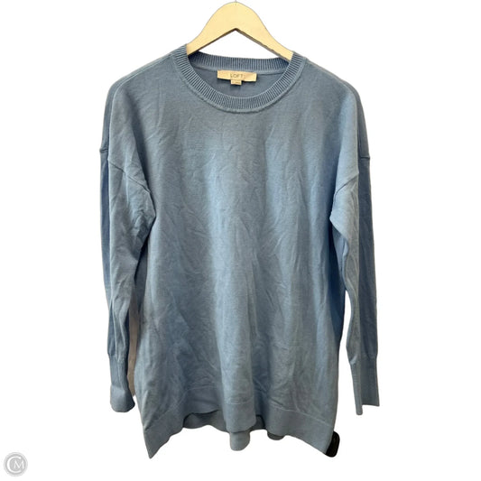 Sweater By Loft In Blue, Size: M