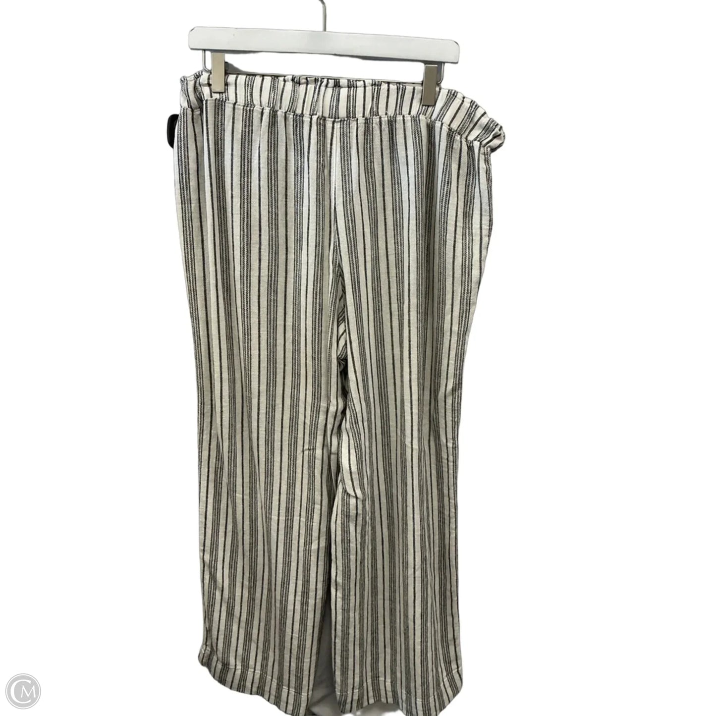 Pants Wide Leg By Time And Tru In Black & White, Size: 8