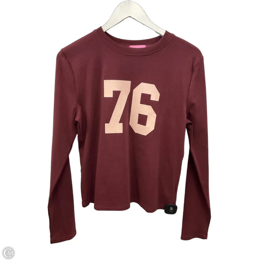 Top Long Sleeve By Edikted In Red, Size: Xl