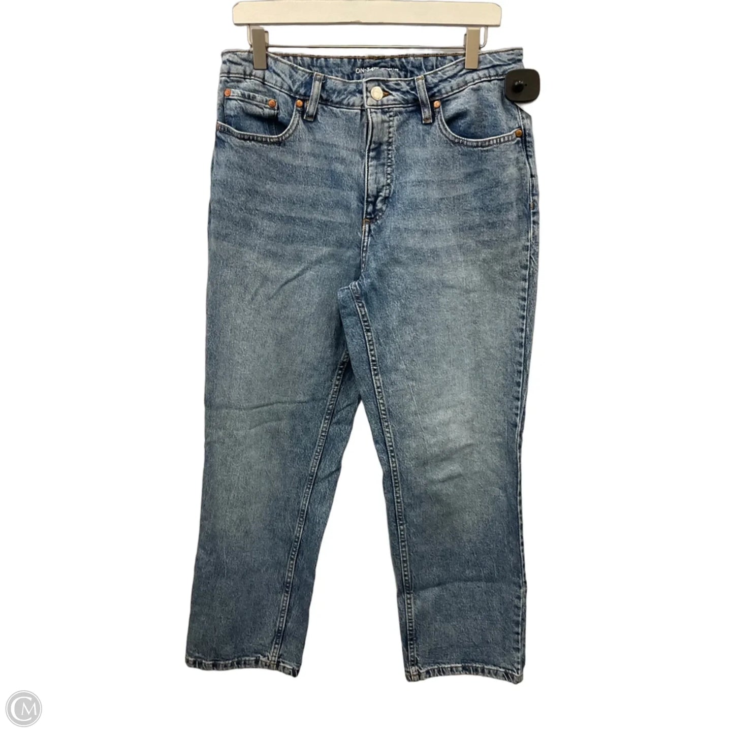 Jeans Straight By On 34th In Blue Denim, Size: 10