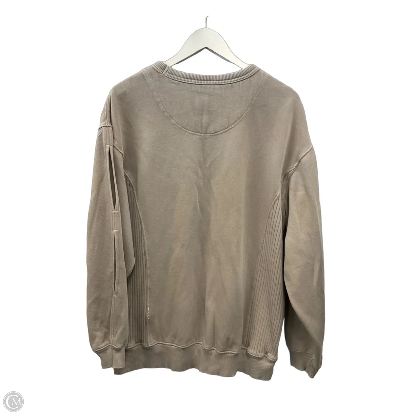 Sweatshirt Crewneck By Aerie In Tan, Size: Xs