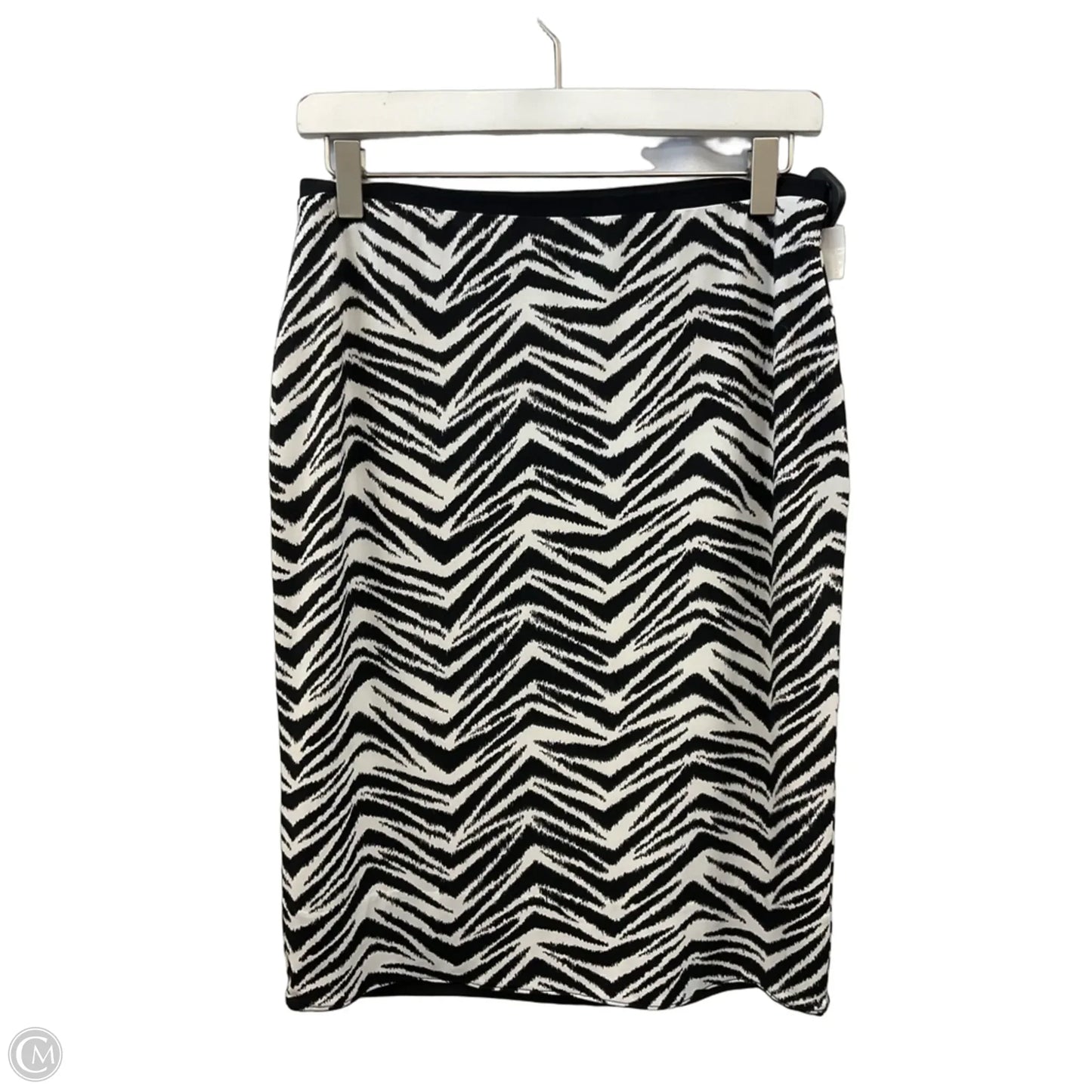 Skirt Midi By White House Black Market In Black & White, Size: 6