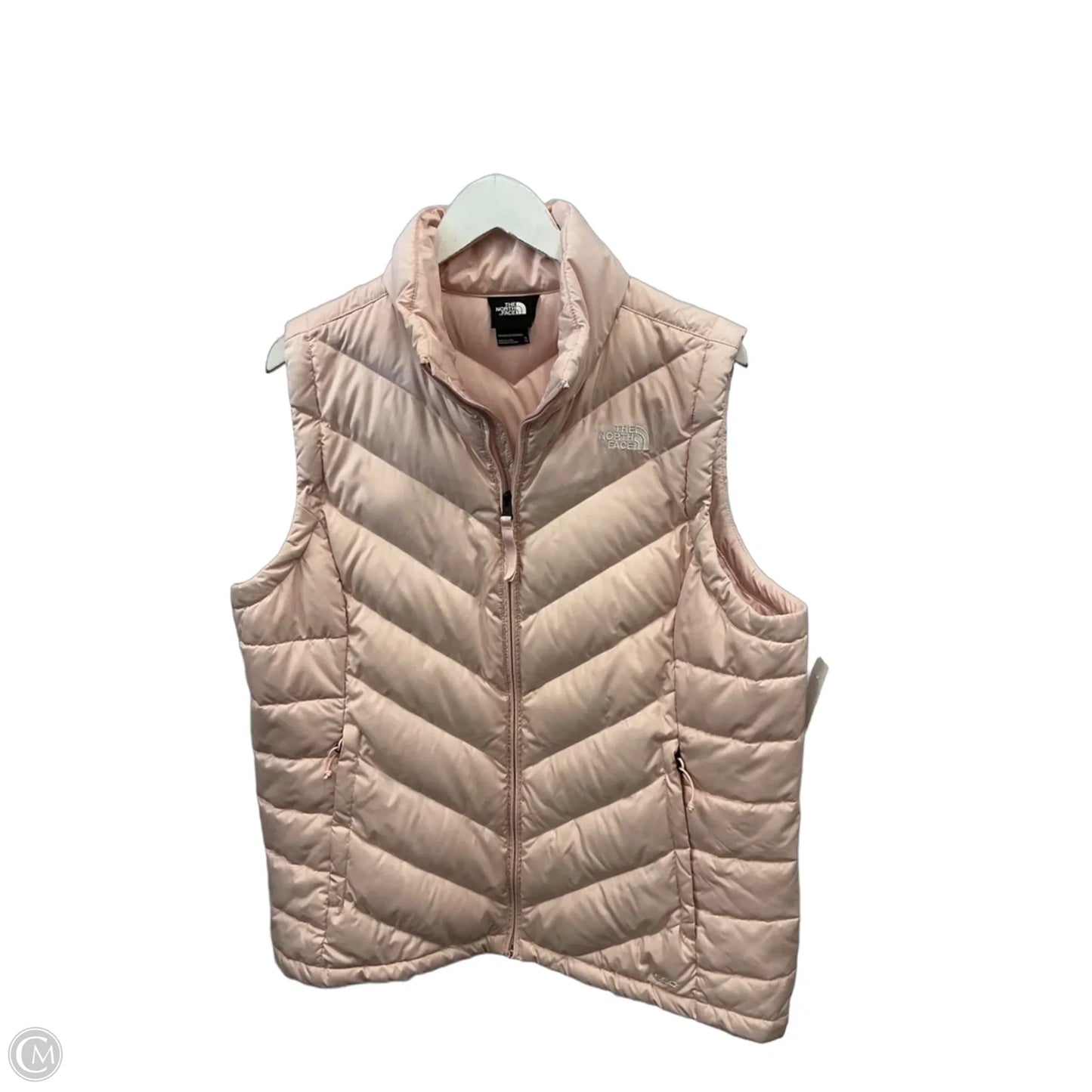 Vest Puffer & Quilted By The North Face In Pink, Size: Xl