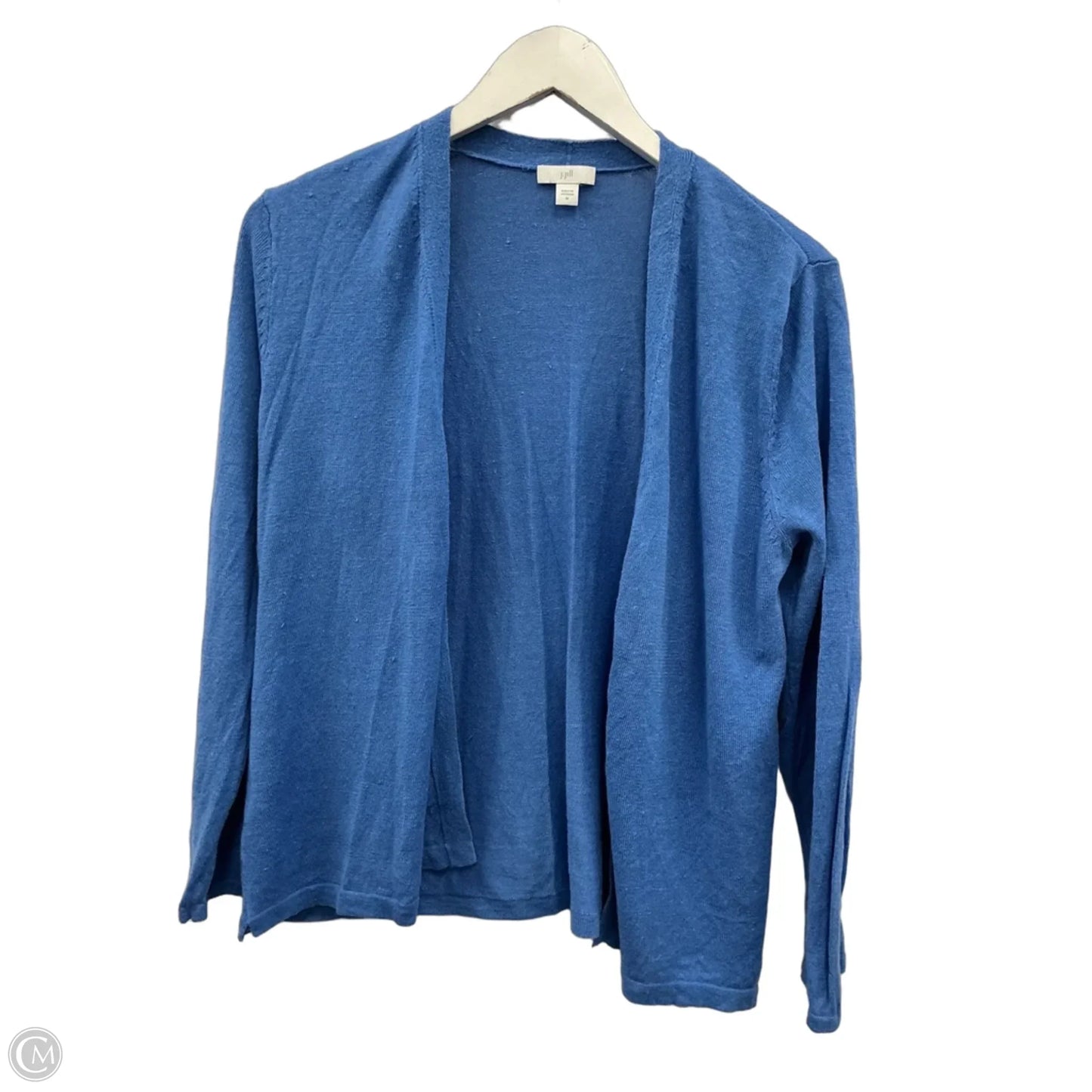 Sweater Cardigan By J. Jill In Blue, Size: M