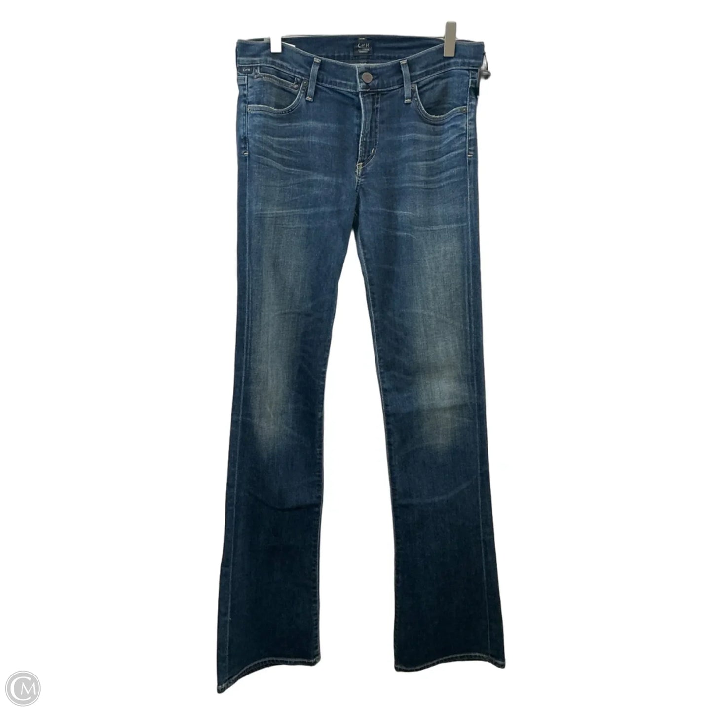 Jeans Flared By Clothes Mentor In Blue Denim, Size: 6