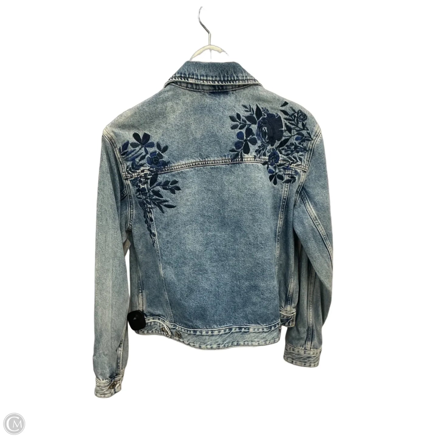Jacket Denim By Logg In Blue Denim, Size: S