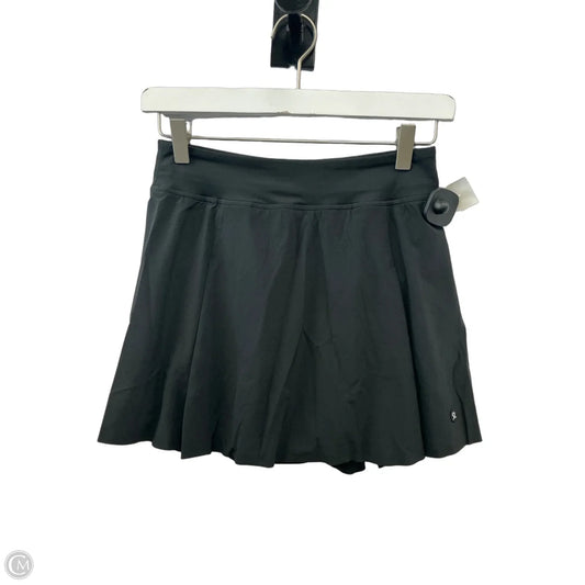 Athletic Skort By Lululemon In Black, Size: Xs