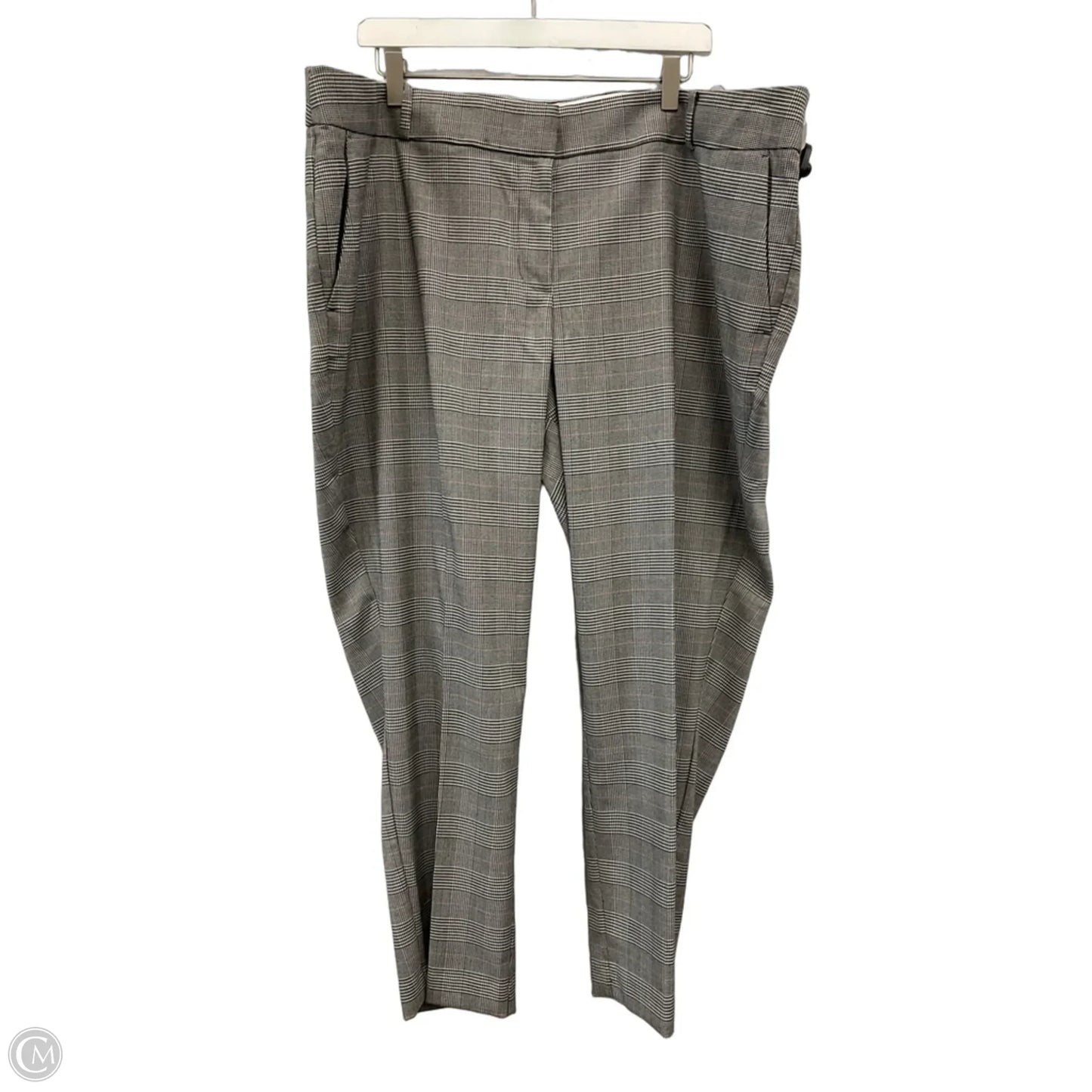 Pants Dress By Loft In Black & White, Size: 20