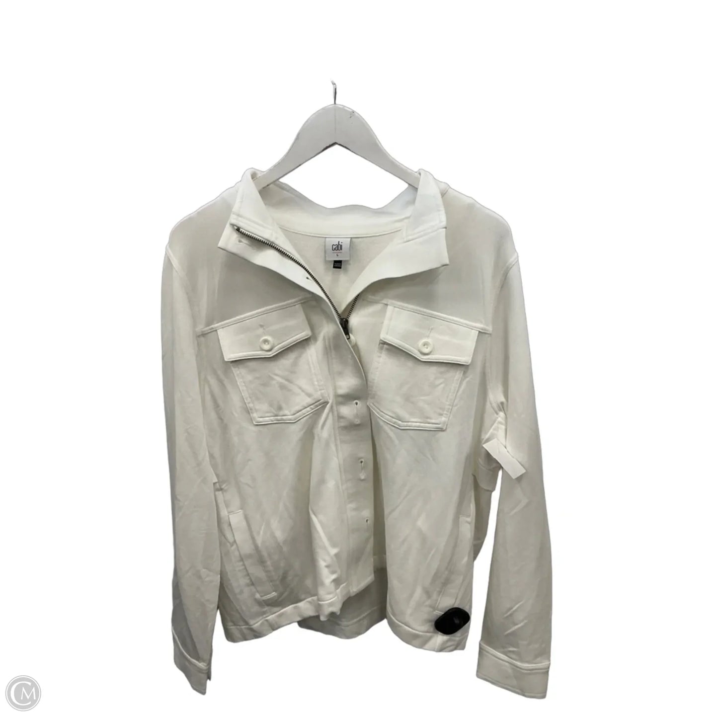 Jacket Other By Cabi In White, Size: L