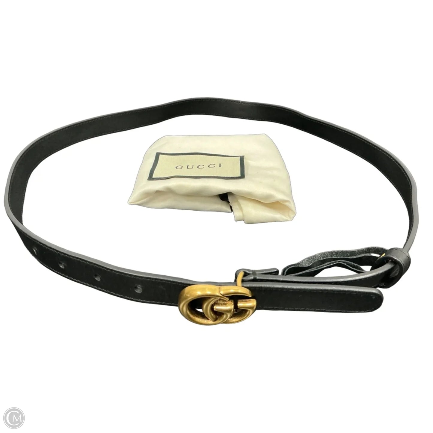 Belt Luxury Designer By Gucci, Size: Medium