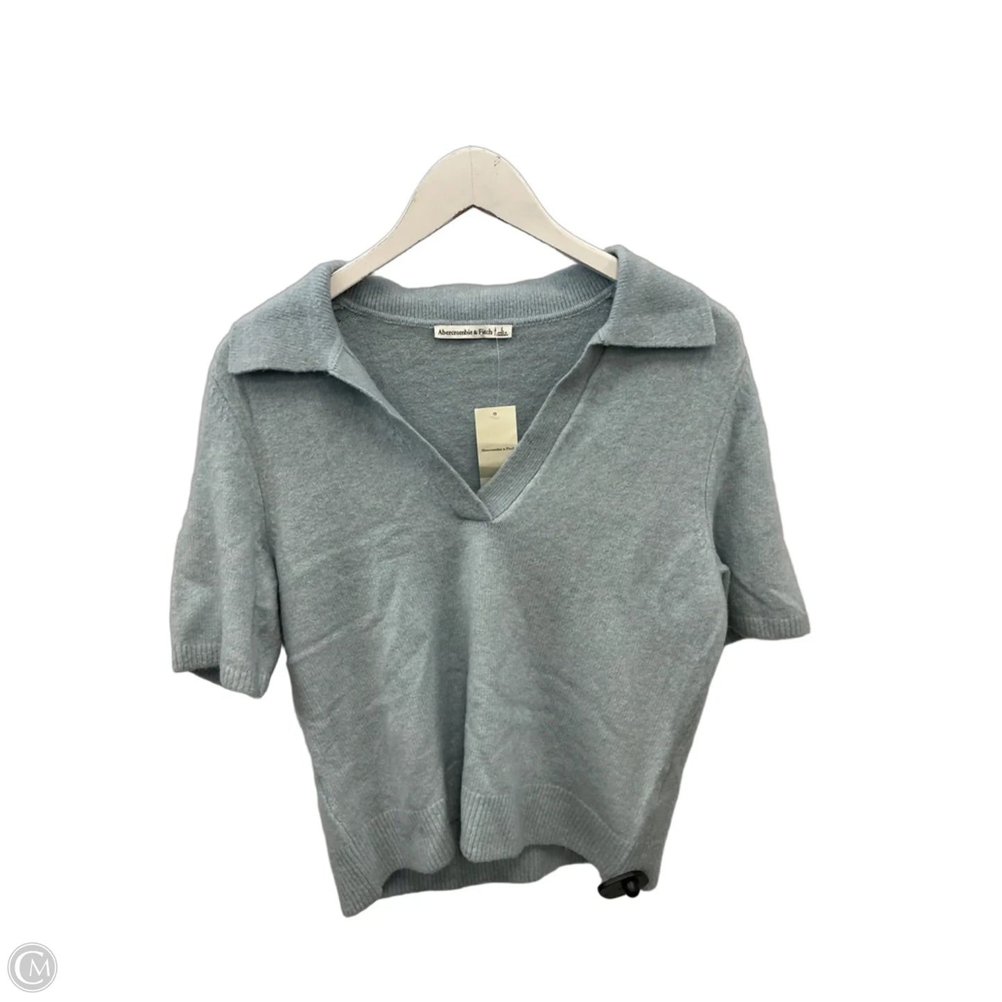 Sweater Short Sleeve By Abercrombie And Fitch In Blue, Size: L