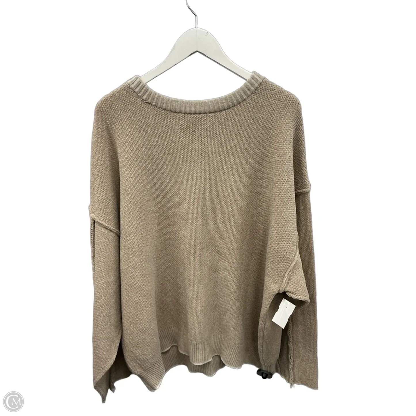 Sweater By Zenana In Brown, Size: 2x