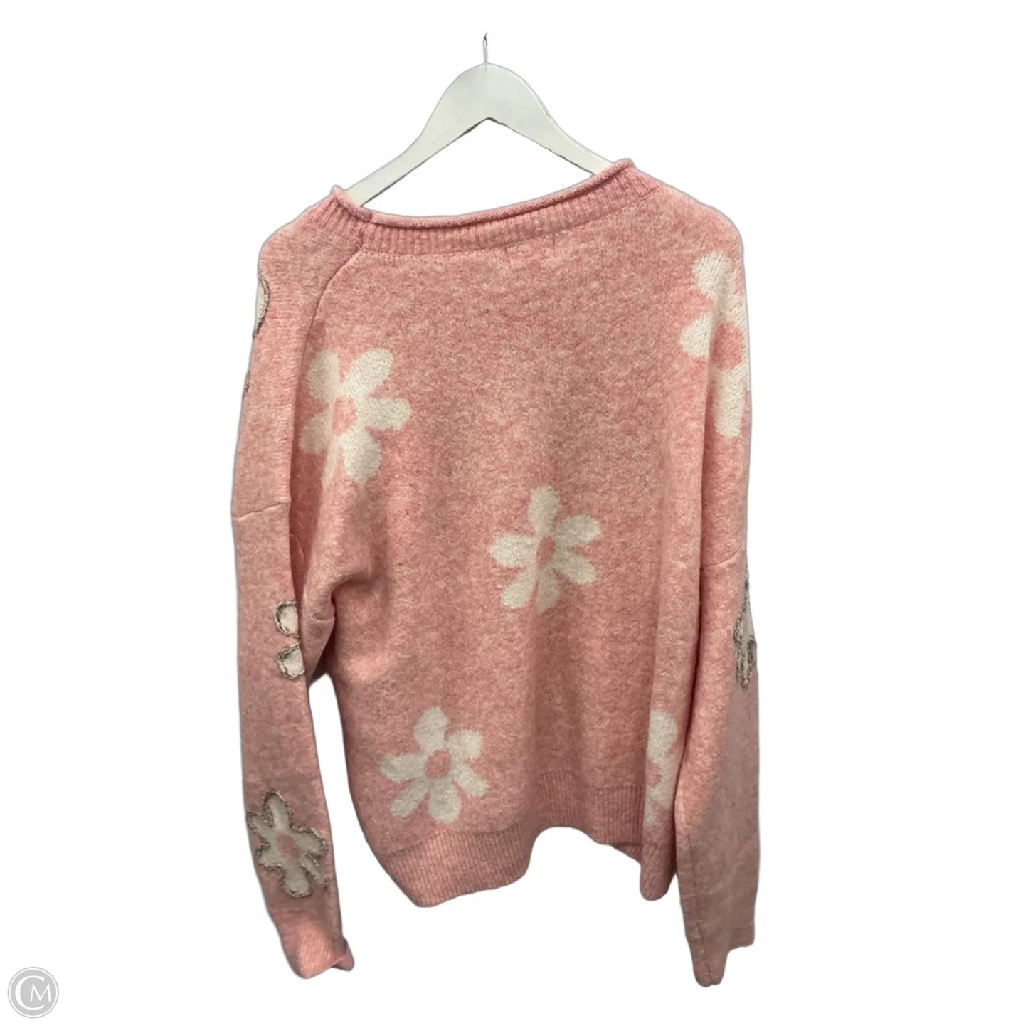 Sweater By Adora In Pink, Size: 2x