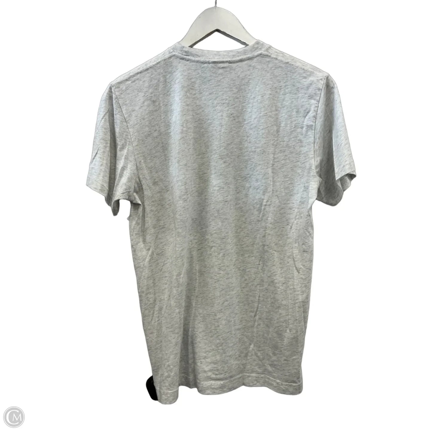 Athletic Top Short Sleeve By Homage In Grey, Size: S