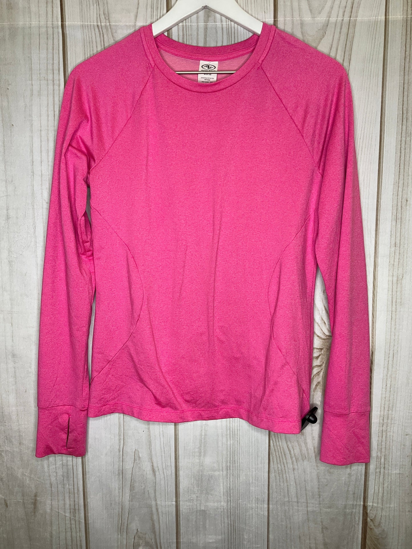Athletic Top Long Sleeve Crewneck By Athletic Works  Size: M