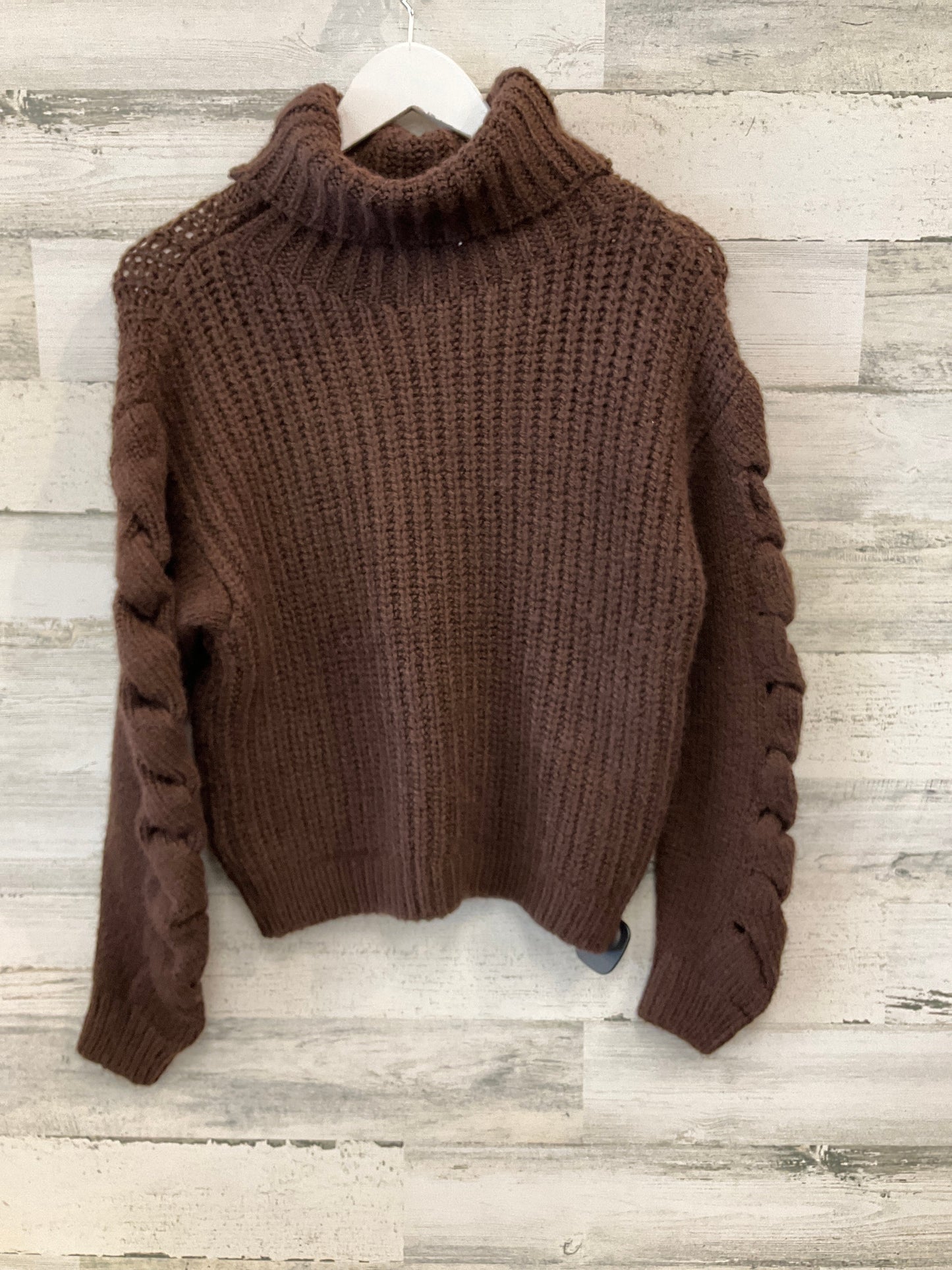 Sweater By Top Shop In Brown, Size: S