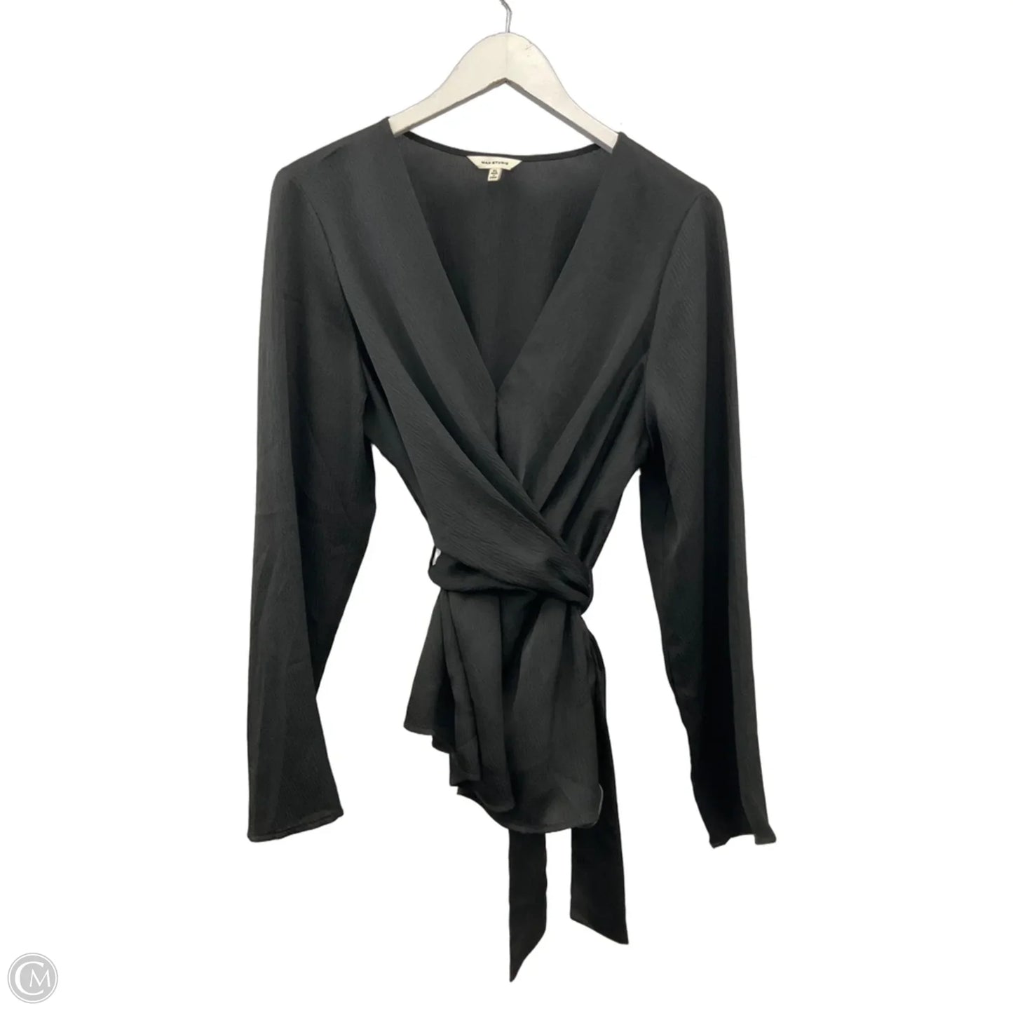 Top Long Sleeve By Max Studio In Black, Size: Xl