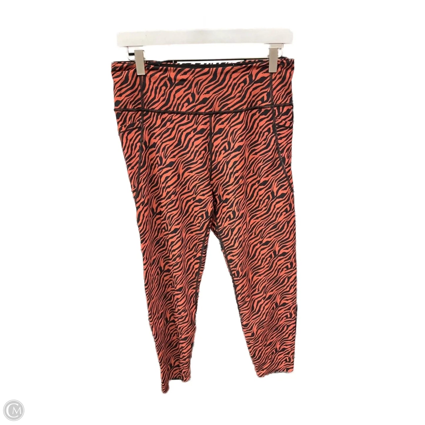 Athletic Leggings By Victorias Secret In Animal Print, Size: L