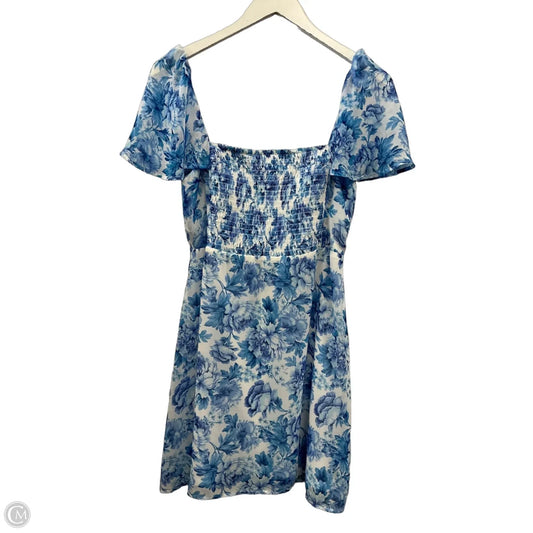 Dress Casual Short By Show Me Your Mumu In Blue, Size: L