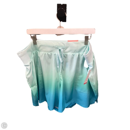 Athletic Shorts By Livi Active In Aqua, Size: 22