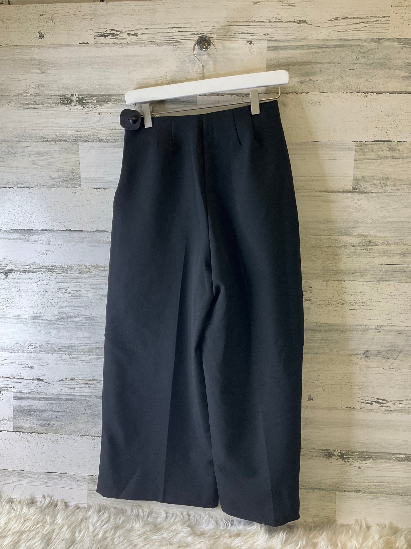 Pants Wide Leg By Zara In Black, Size: M