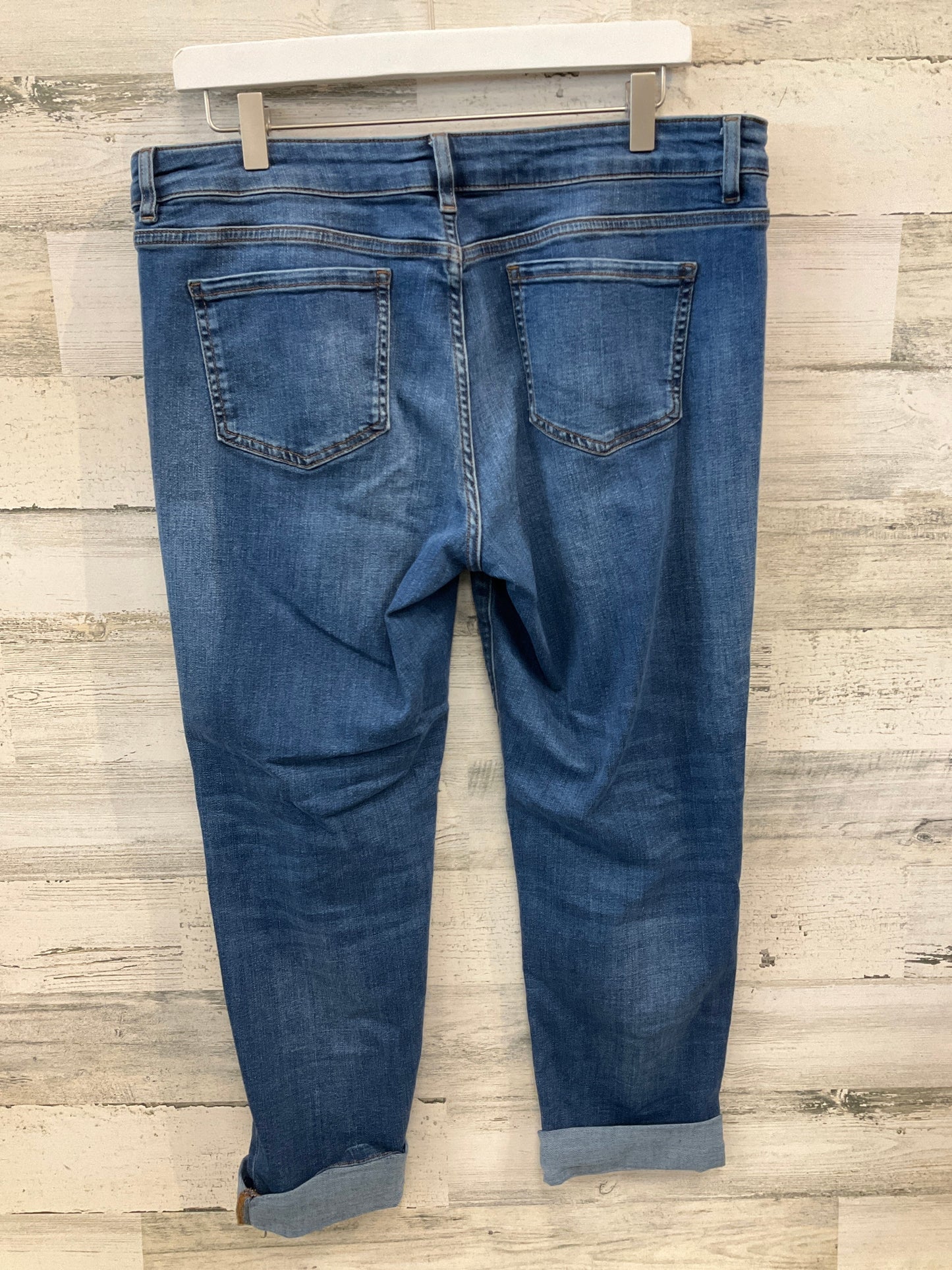 Jeans Boyfriend By J. Jill In Blue, Size: 14