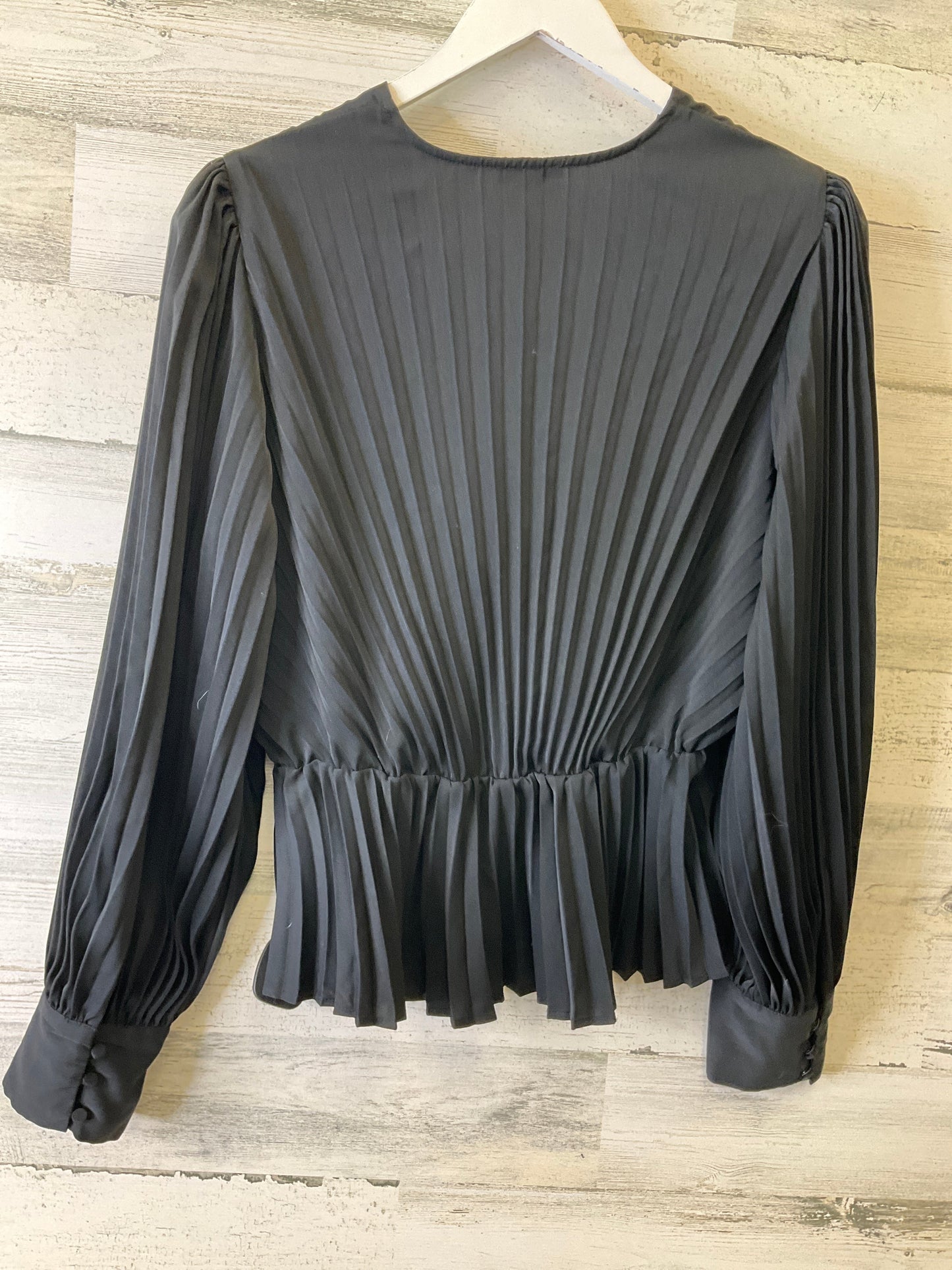 Top Long Sleeve By Express In Black, Size: L