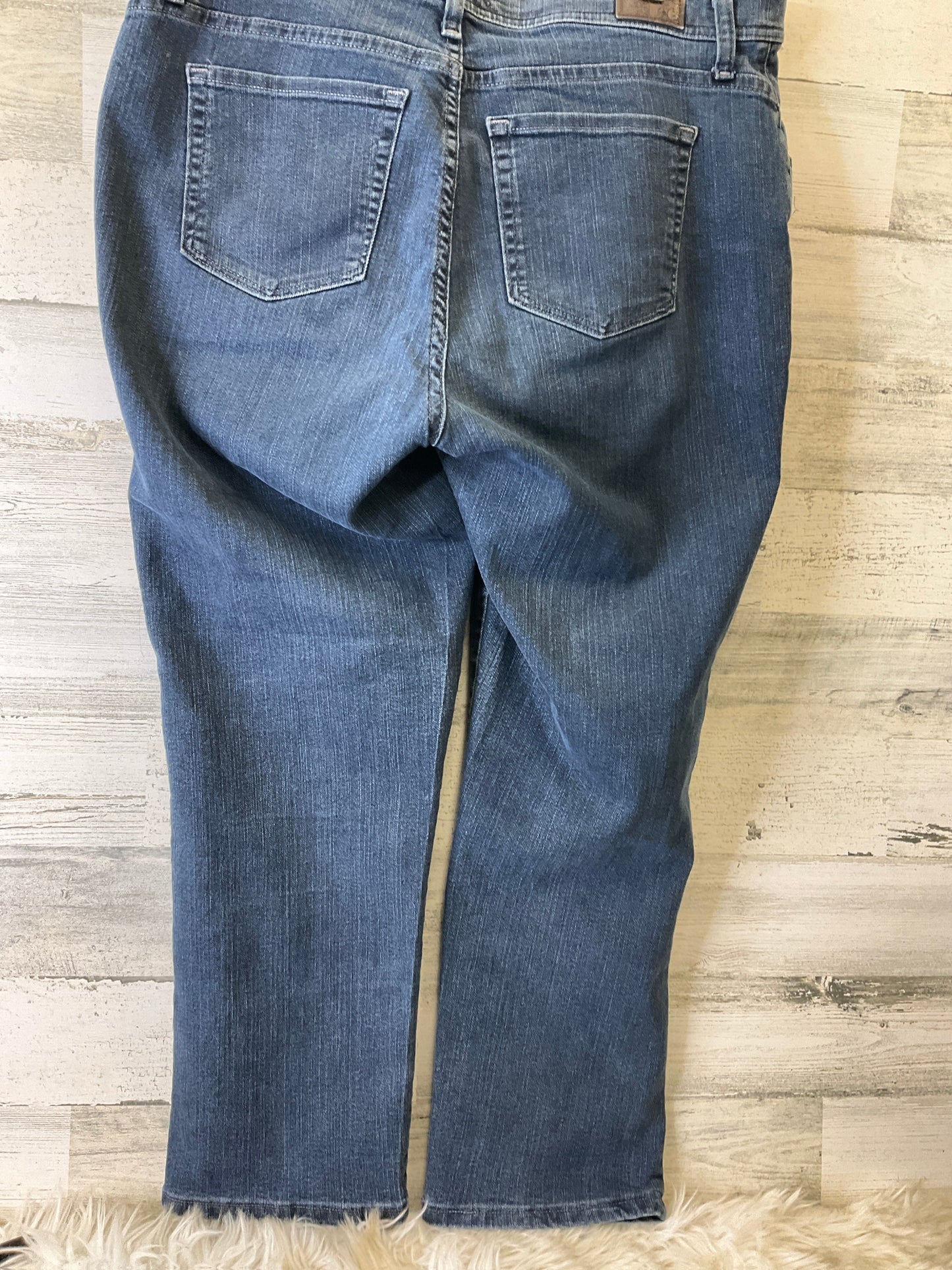 Jeans Straight By Lee In Blue, Size: 16l