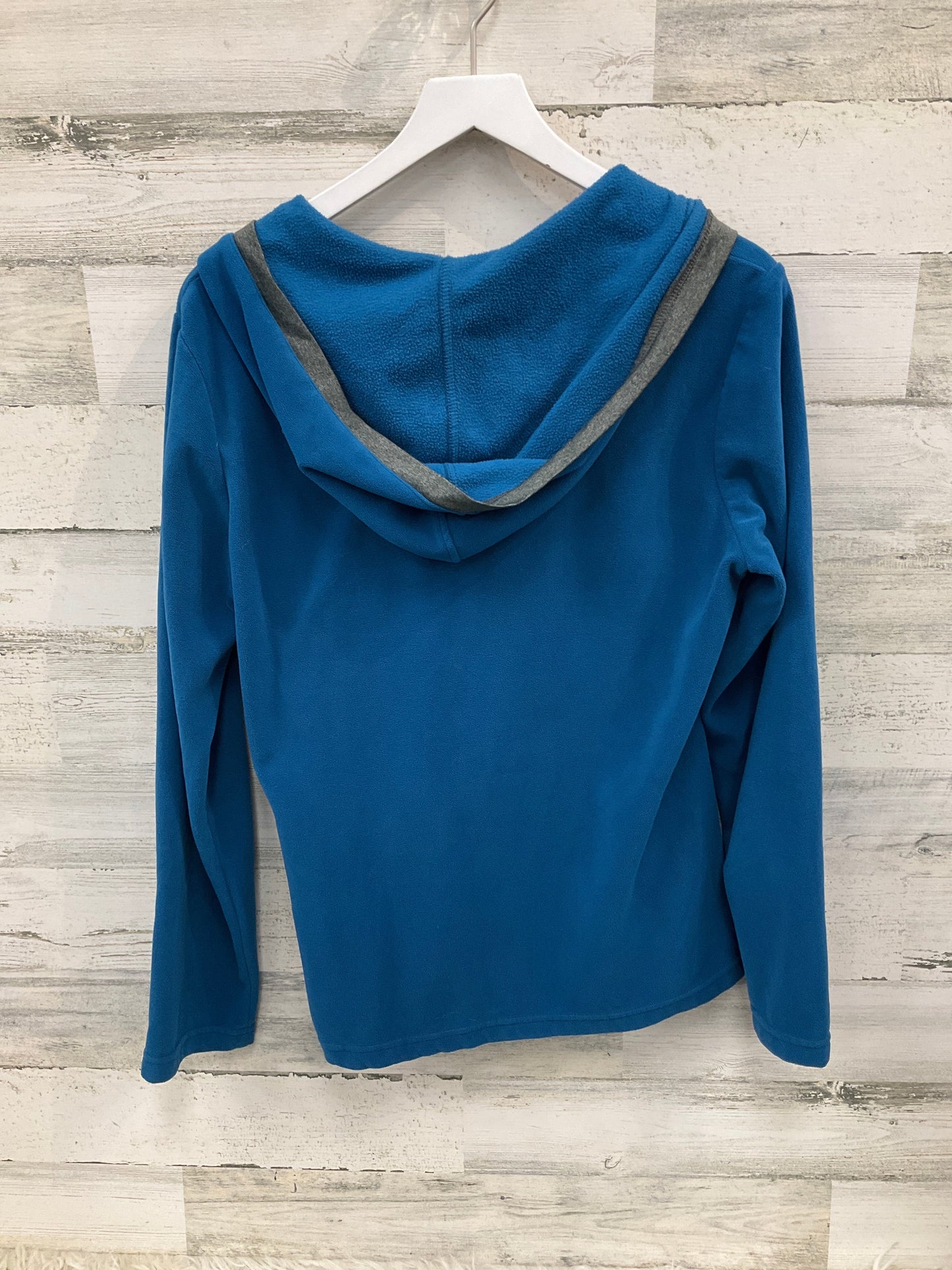 Athletic Sweatshirt Hoodie By Danskin In Blue, Size: Xl