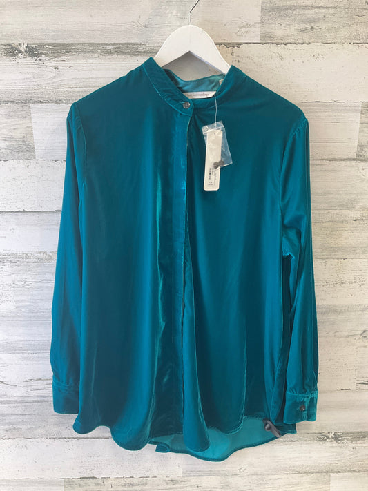 Top Long Sleeve By Soft Surroundings In Green, Size: Xl