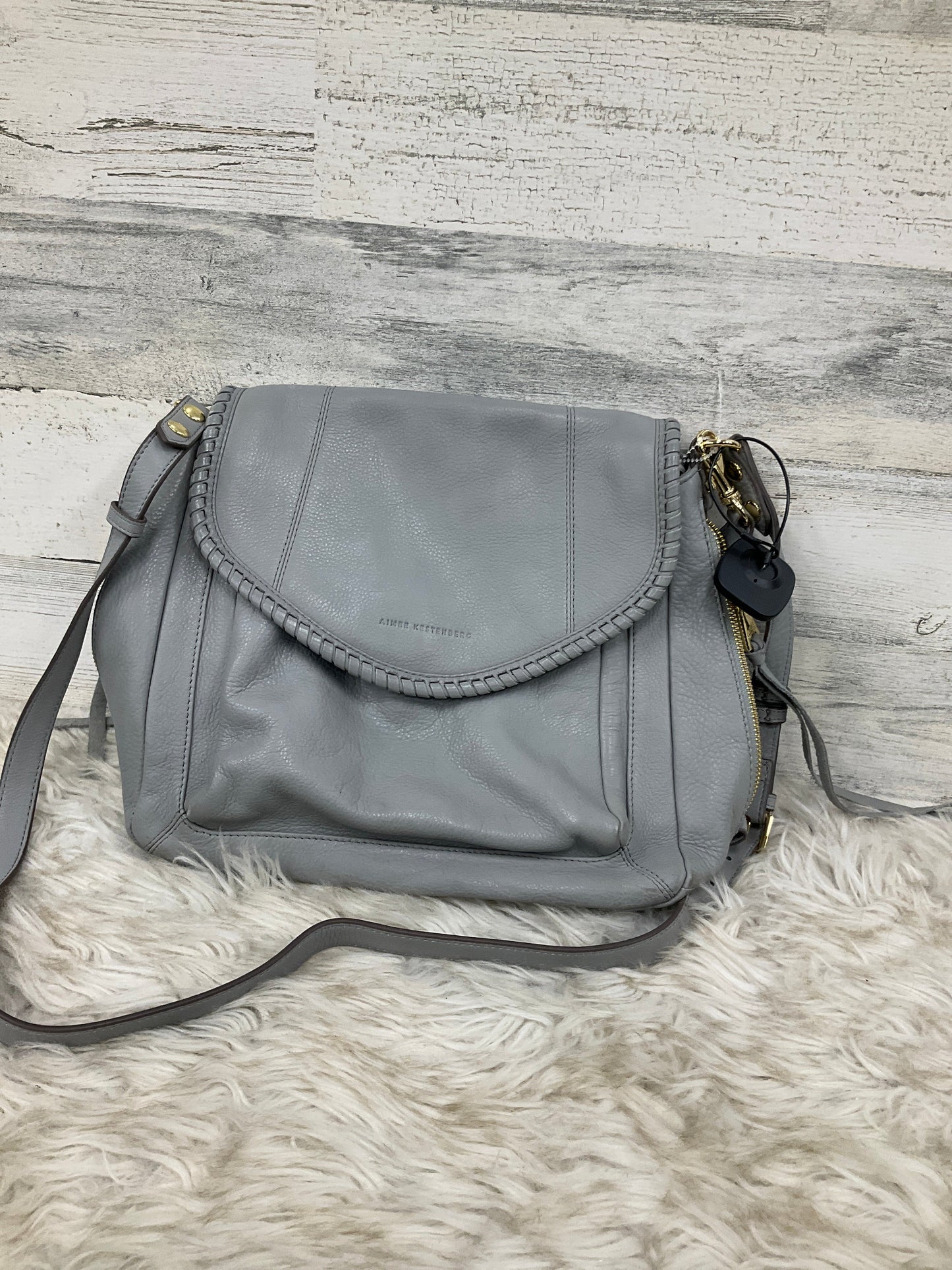 Crossbody Leather By Aimee Kestenberg, Size: Large