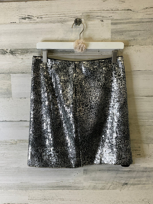 Skirt Midi By Clothes Mentor In Silver, Size: S