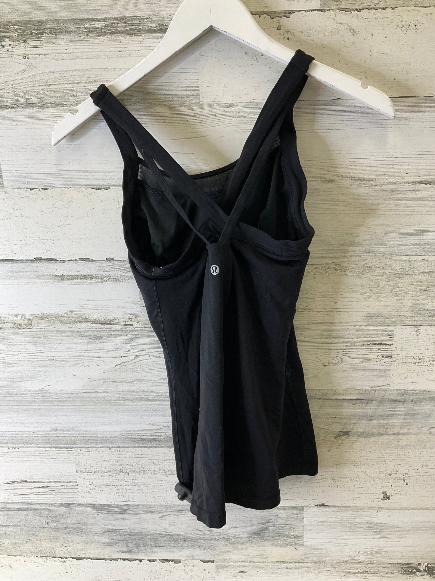 Athletic Tank Top By Lululemon In Black, Size: 8