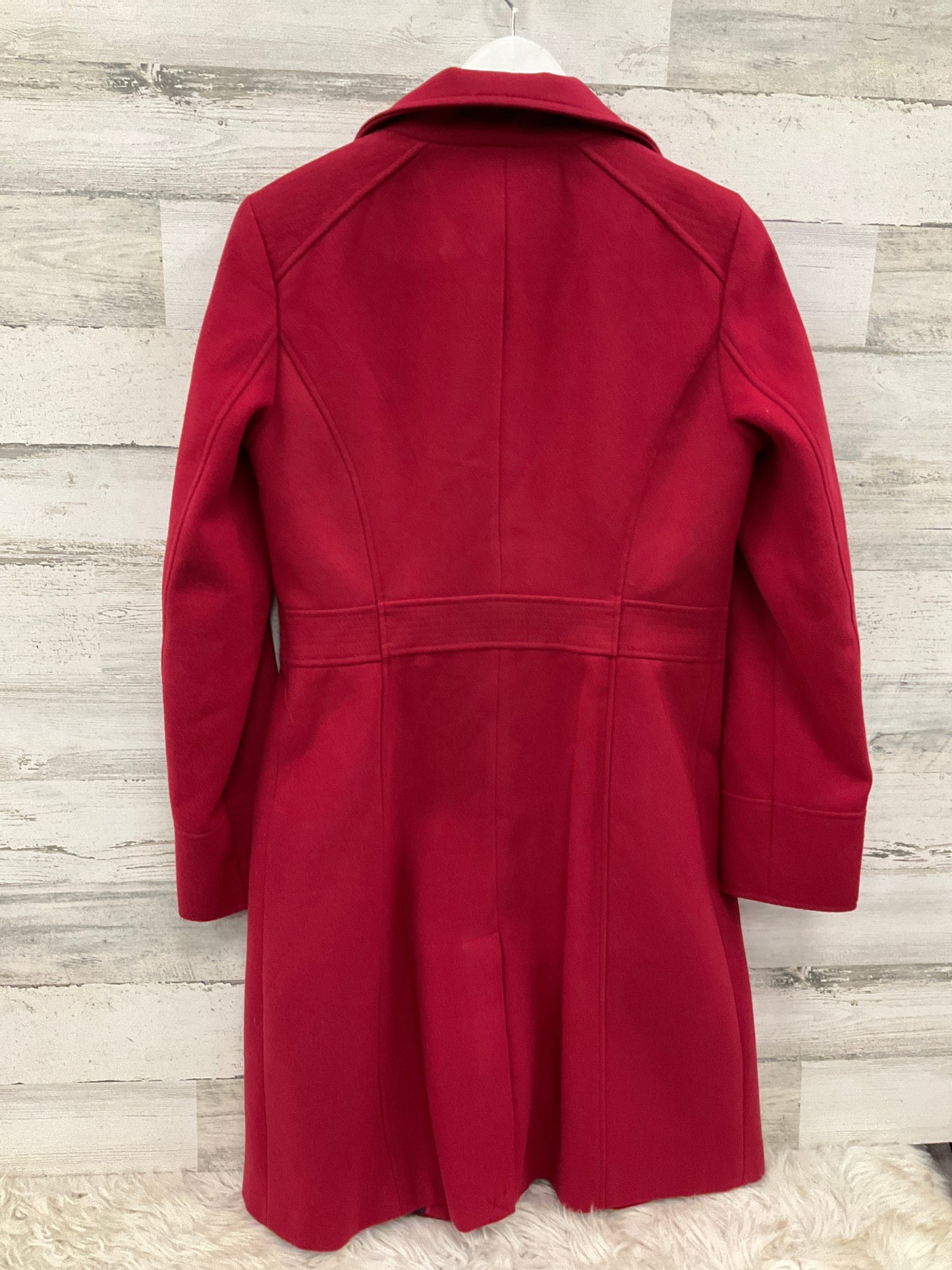 Coat Peacoat By Tommy Hilfiger In Red, Size: Sp